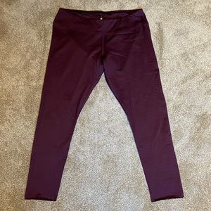 Cozy Purple Base Layer Pants